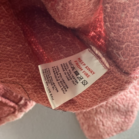 Urban Outfitters Pink Quarter Zip Collared Fuzzy Jacket - Picture 8 of 10